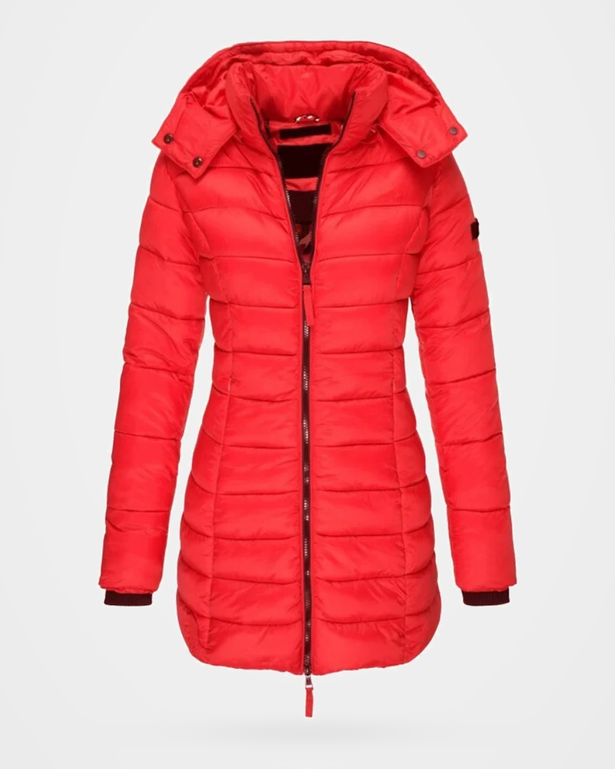 Diane | Quilted Hooded Puffer Coat