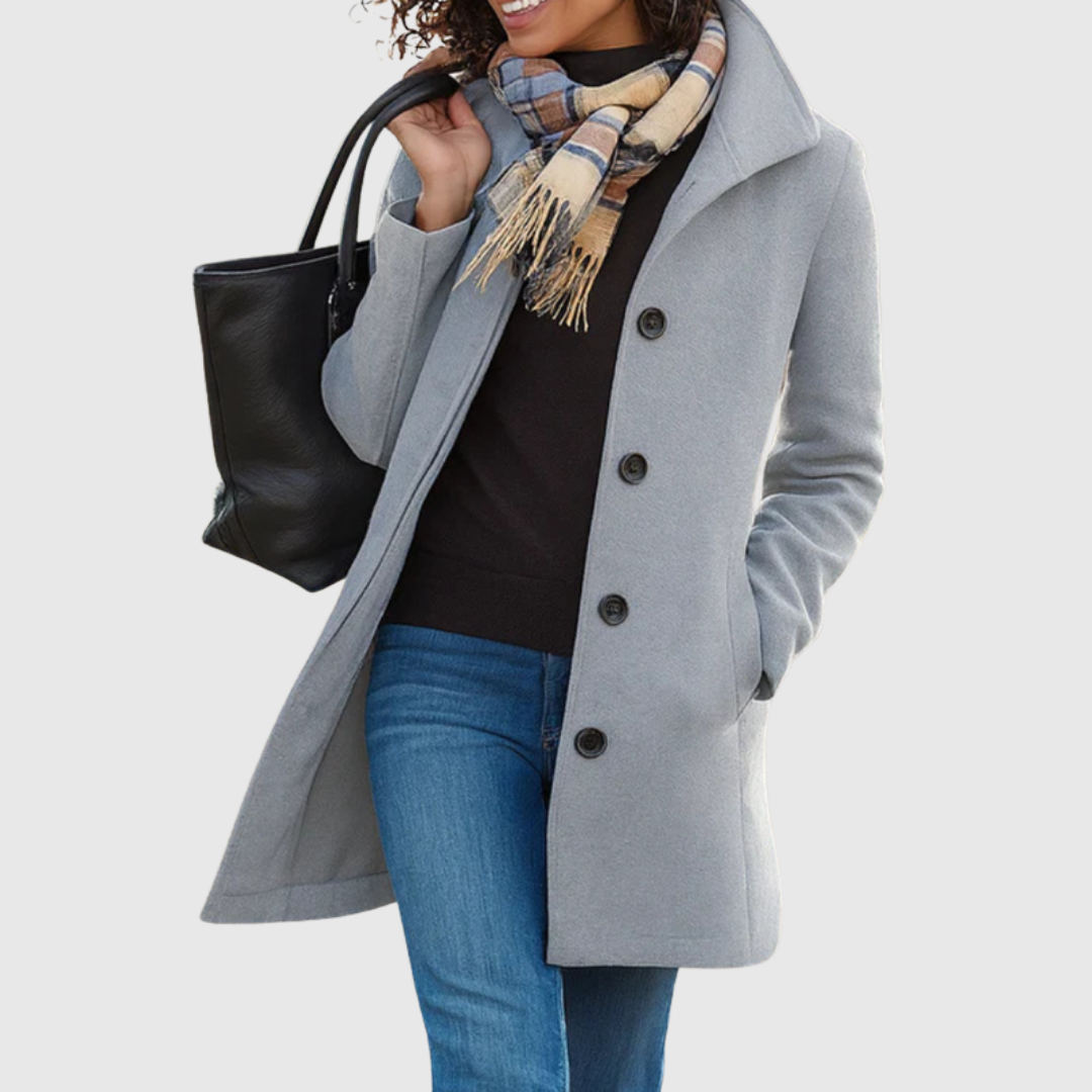 Margot | Classic Tailored Long Coat