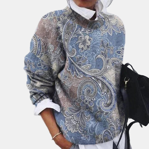 Kryssandra | Printed Sweater