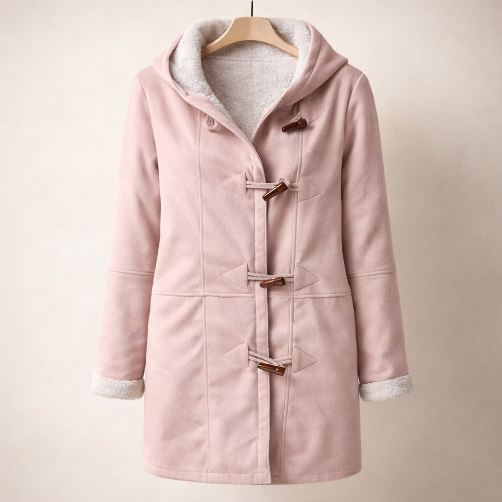 Clara | Cozy Cotton Toggle Coat