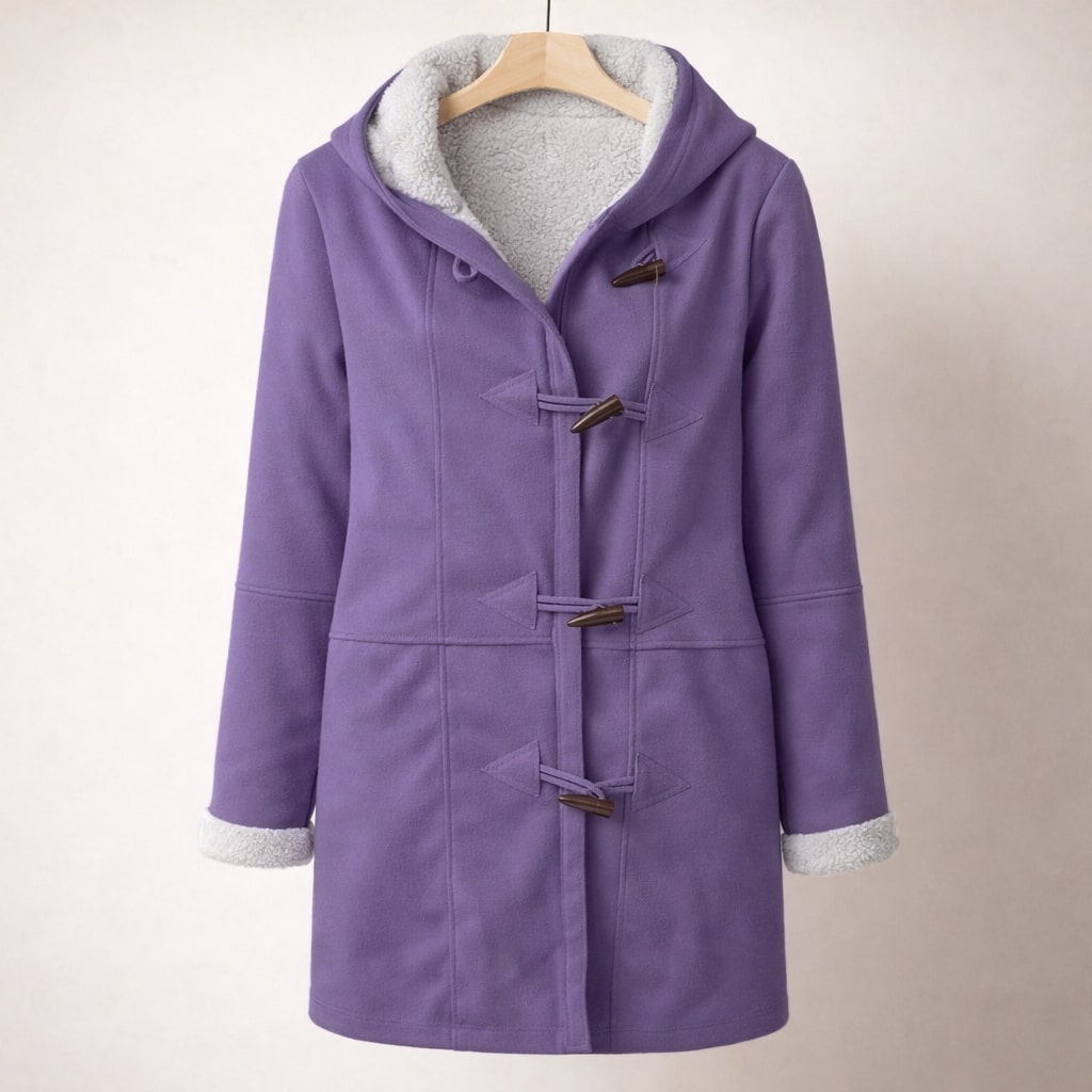 Clara | Cozy Cotton Toggle Coat