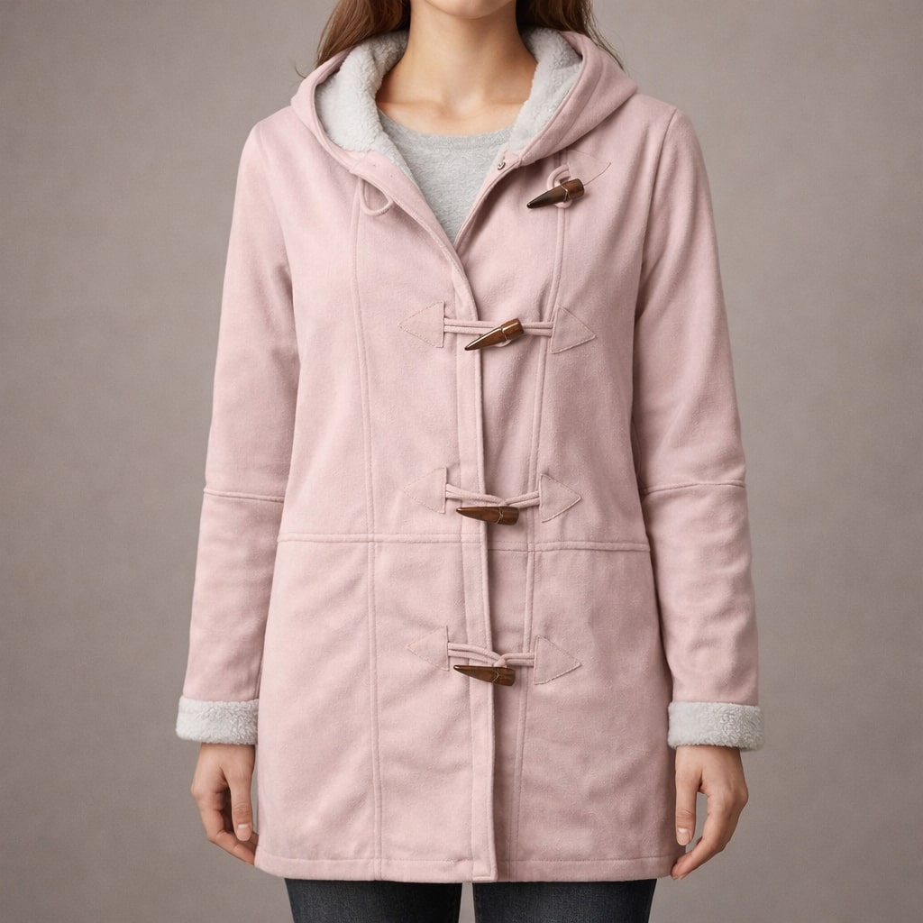 Clara | Cozy Cotton Toggle Coat