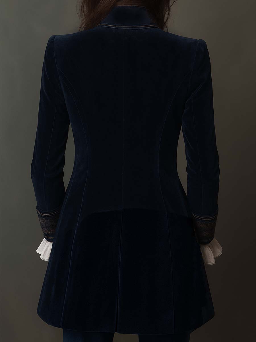 Women’s Embroidered Longline Jacket