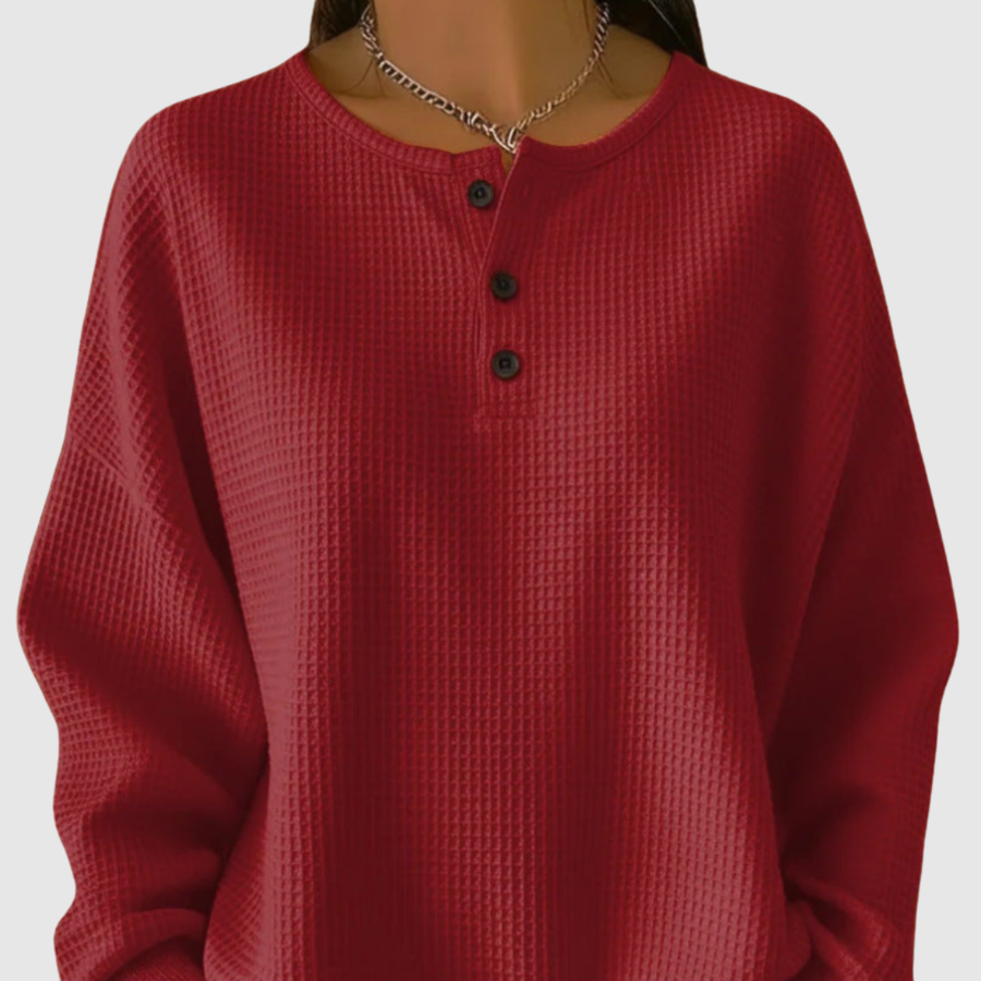 Becca™ - Relaxed V-Neck Cone Top