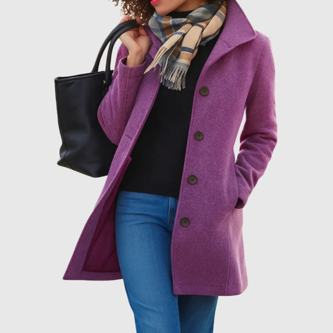 Margot | Classic Tailored Long Coat