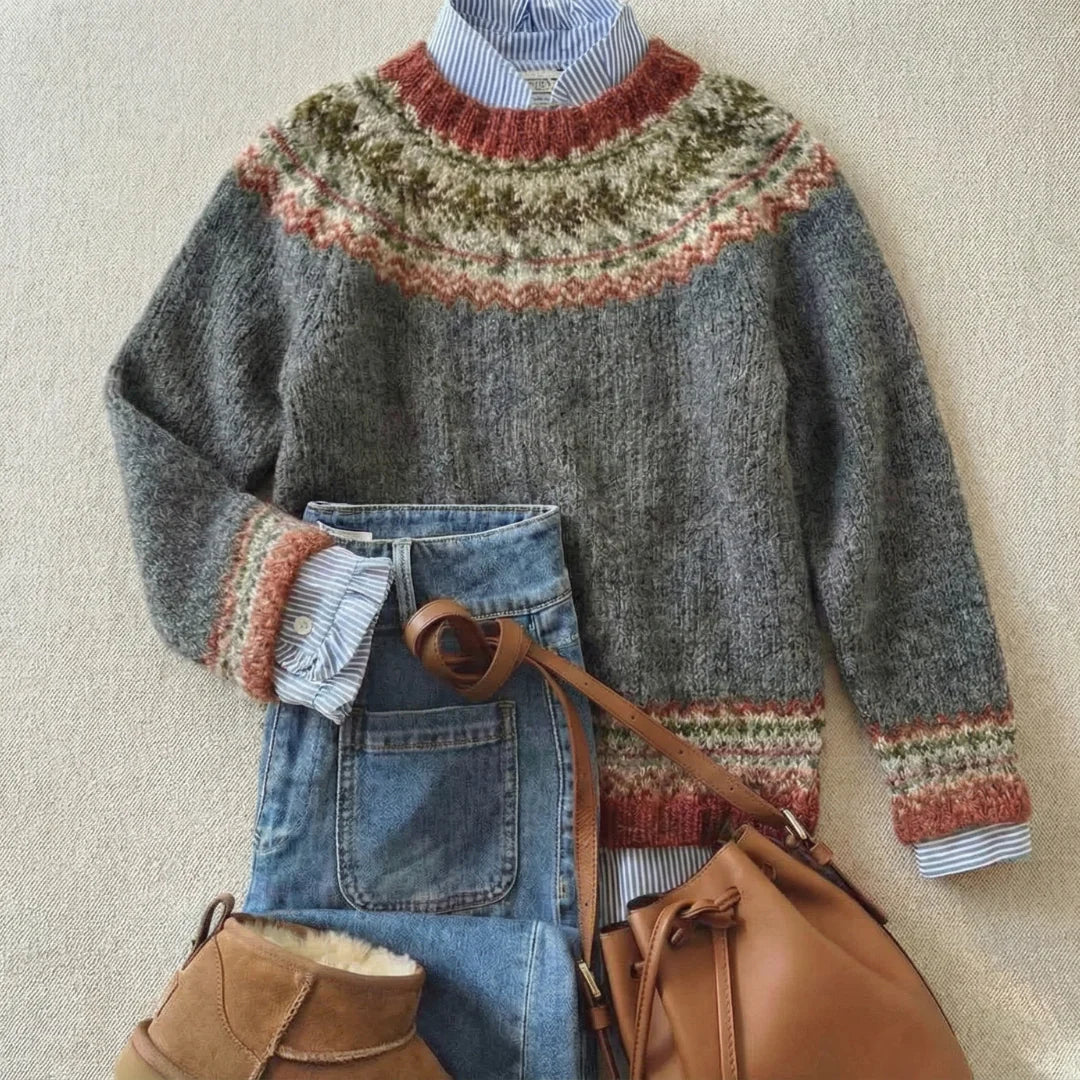 Glenara | Classic Vintage Knit Sweater