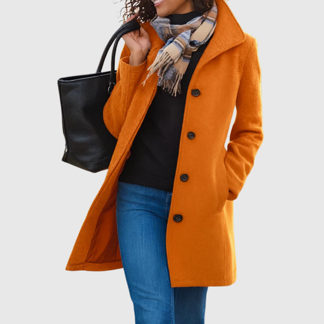 Margot | Classic Tailored Long Coat