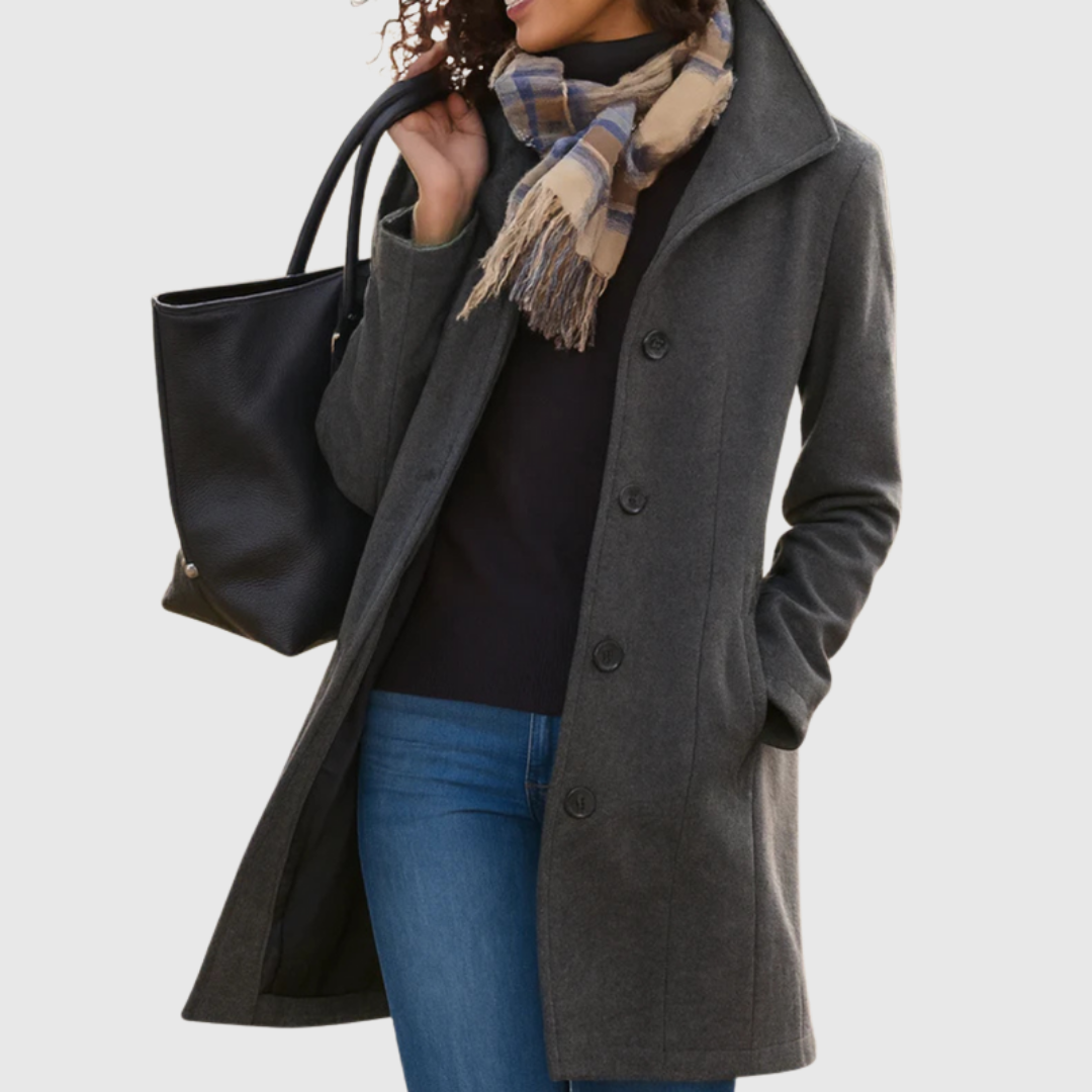 Margot | Classic Tailored Long Coat