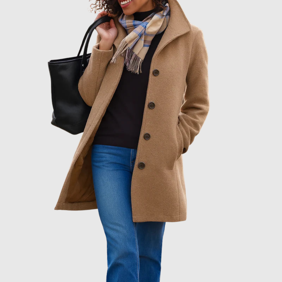 Margot | Classic Tailored Long Coat
