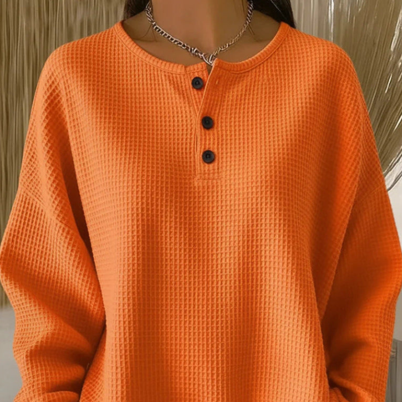 Becca™ - Relaxed V-Neck Cone Top