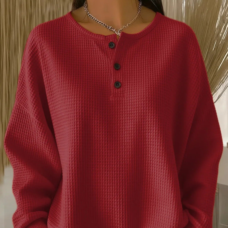 Becca™ - Relaxed V-Neck Cone Top