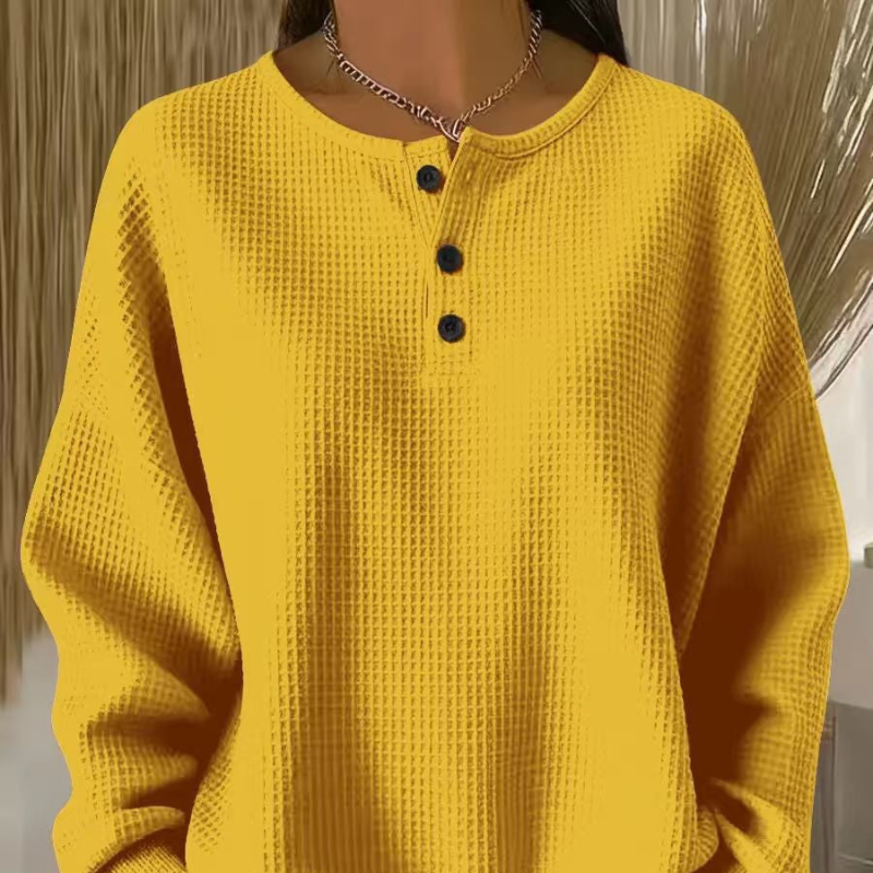 Becca™ - Relaxed V-Neck Cone Top