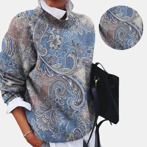 Kryssandra | Printed Sweater