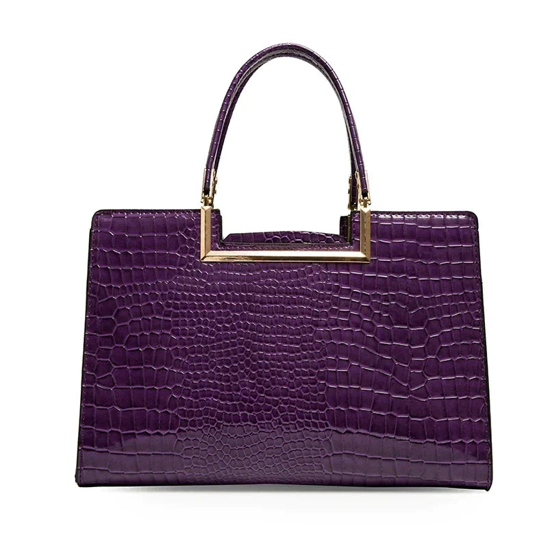 Elegant Leather Bag and Wallet Duo
