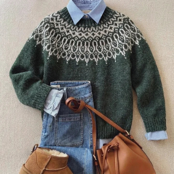 Osvaine | Classic Vintage Knit Sweater